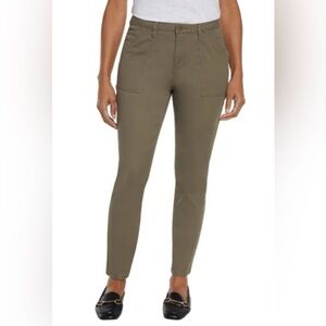 Banana Republic Women's High Rise Twill Pant Green